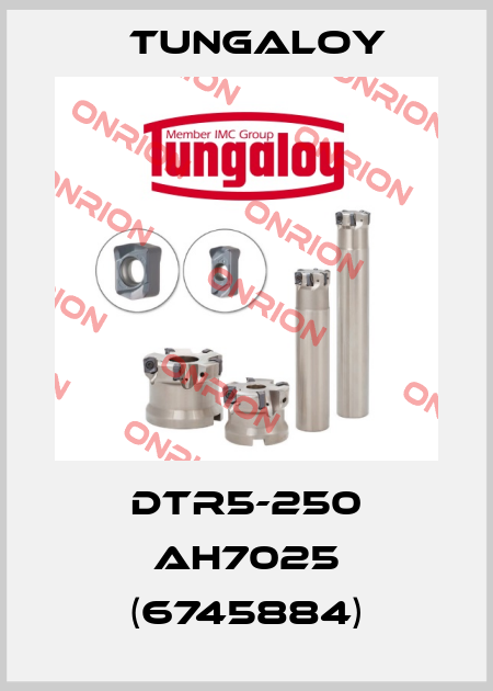 DTR5-250 AH7025 (6745884) Tungaloy