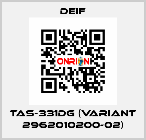 TAS-331DG (Variant 2962010200-02) Deif