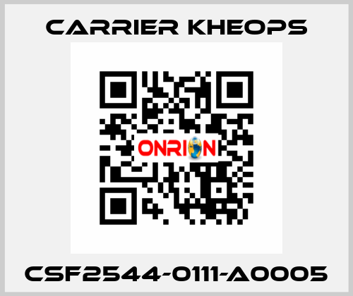 CSF2544-0111-A0005 Carrier Kheops