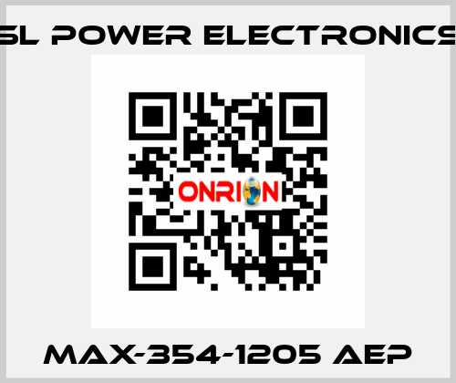 MAX-354-1205 AEP SL Power Electronics