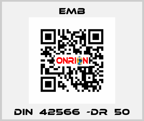 DIN  42566  -DR  50 Emb