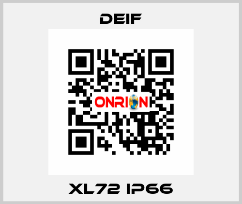 XL72 IP66 Deif