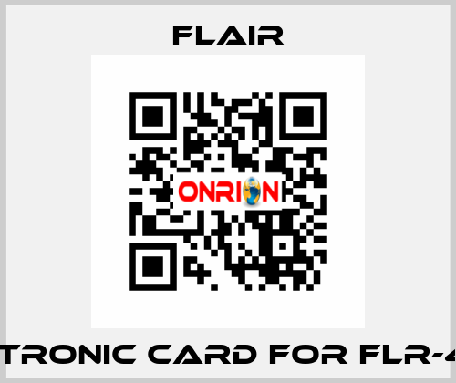 Electronic card for FLR-48LW FLAIR