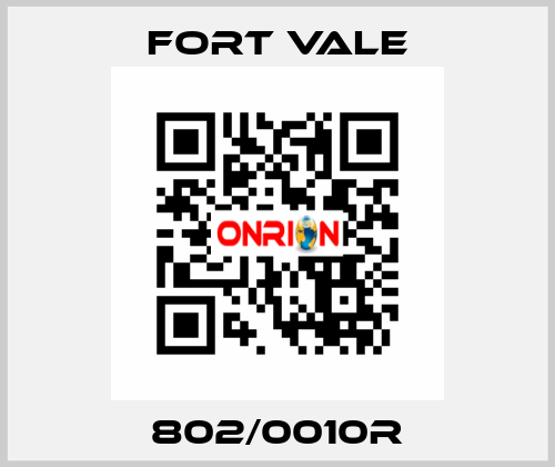 802/0010R Fort Vale