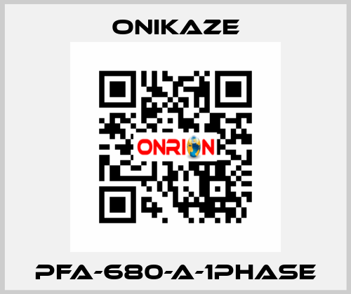 PFA-680-A-1PHASE Onikaze