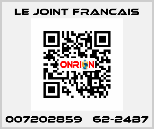 007202859   62-24B7 LE JOINT FRANCAIS