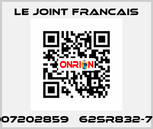 007202859   62SR832-75 LE JOINT FRANCAIS