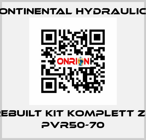 Rebuilt Kit komplett zu PVR50-70 Continental Hydraulics