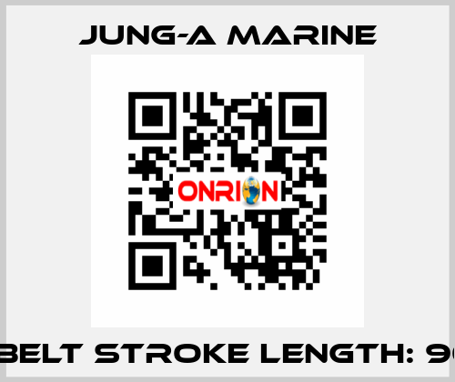 V-belt stroke length: 900 JUNG-A MARINE