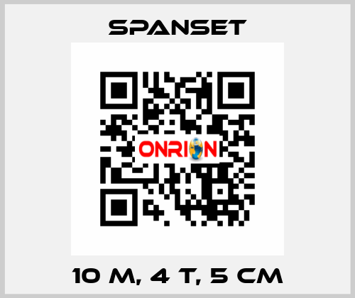 10 M, 4 t, 5 cm SpanSet