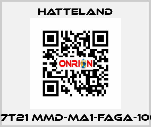 HD 17T21 MMD-MA1-FAGA-10083 HATTELAND