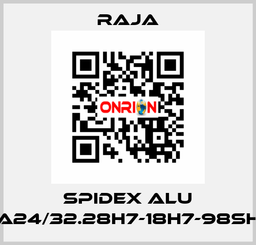 SPIDEX ALU A24/32.28H7-18H7-98SH Raja