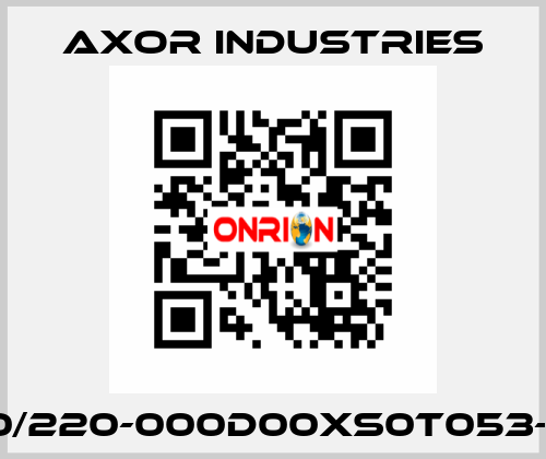 SSAX75S40/220-000D00XS0T053-SC000R1XX Axor Industries