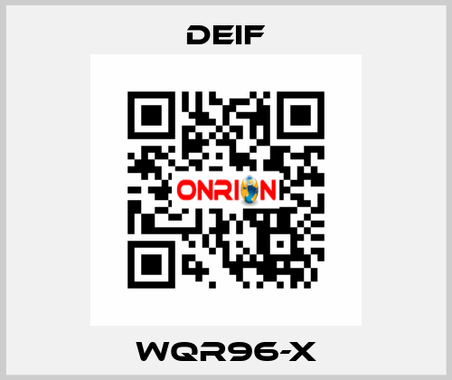 WQR96-X Deif