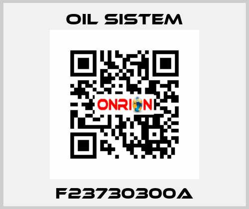 F23730300A Oil Sistem