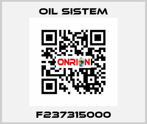 F237315000 Oil Sistem