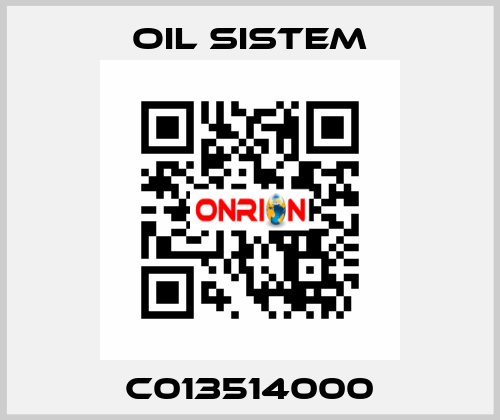 C013514000 Oil Sistem