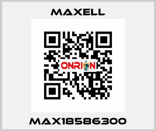 max18586300 MAXELL