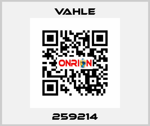 259214 Vahle