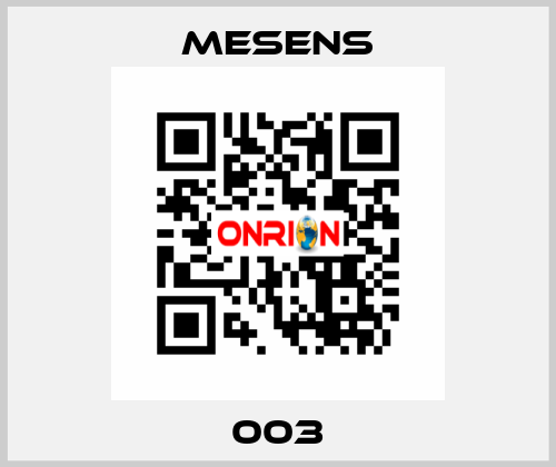 003 Mesens