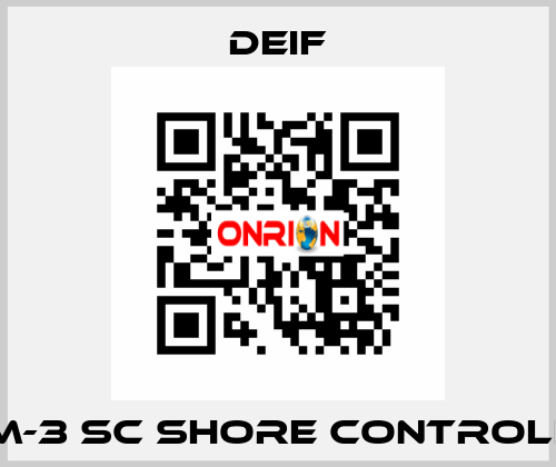 PPM-3 SC shore controller Deif