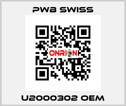 U2000302 oem PWB Swiss