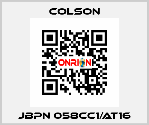 JBPN 058CC1/AT16 Colson