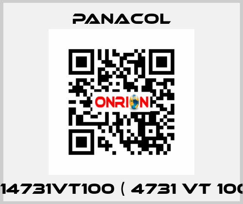 07114731VT100 ( 4731 VT 100g ) Panacol