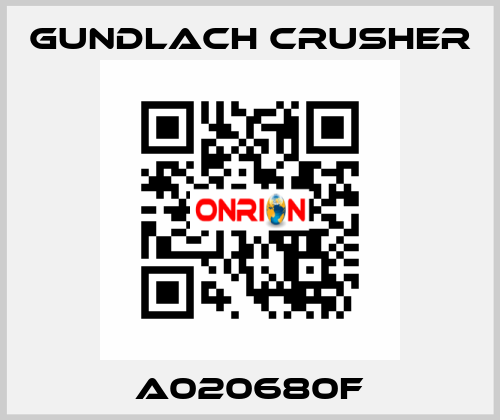 A020680F Gundlach Crusher