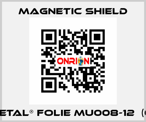 MuMETAL® Folie MU008-12  (0,6m) Magnetic Shield