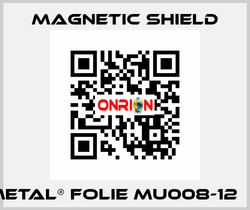 MuMETAL® Folie MU008-12  (3 m) Magnetic Shield