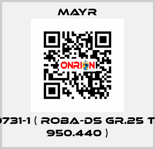 7010731-1 ( ROBA-DS Gr.25 Type 950.440 ) Mayr