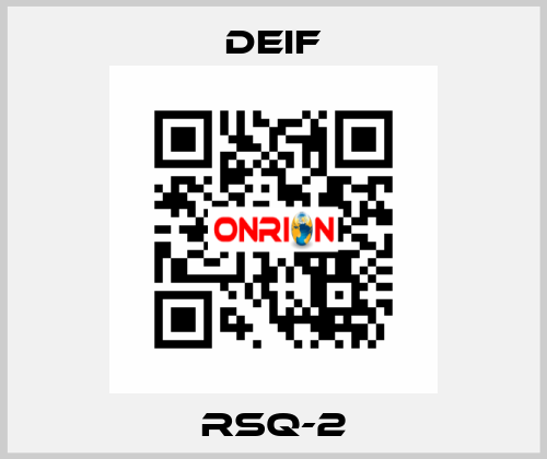 RSQ-2 Deif