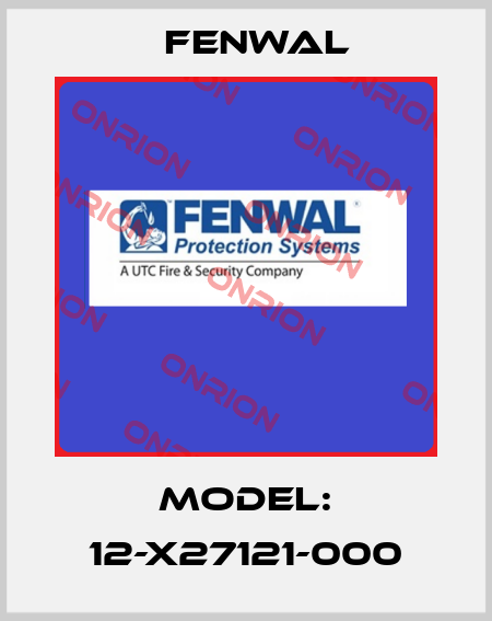 Model: 12-X27121-000 FENWAL