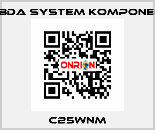 C25WNM LAMBDA SYSTEM KOMPONENTEN