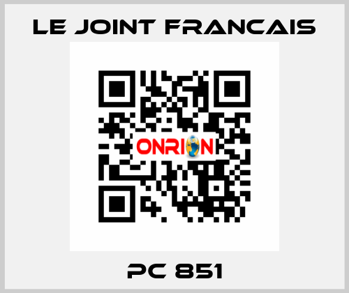 PC 851 LE JOINT FRANCAIS