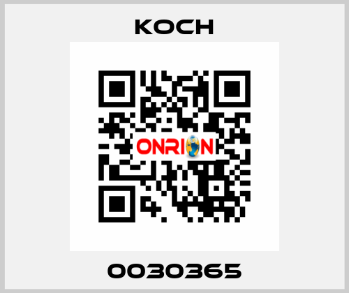 0030365 KOCH