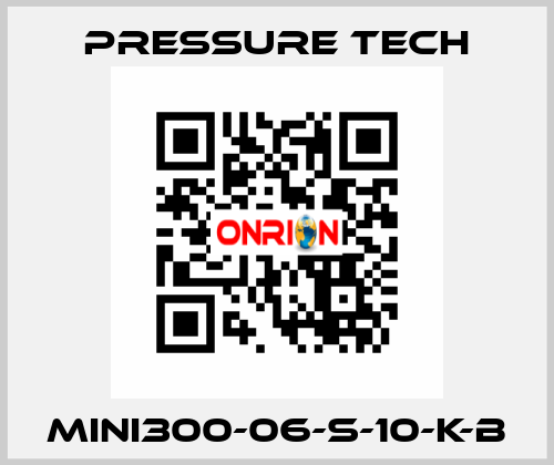 MINI300-06-S-10-K-B Pressure Tech