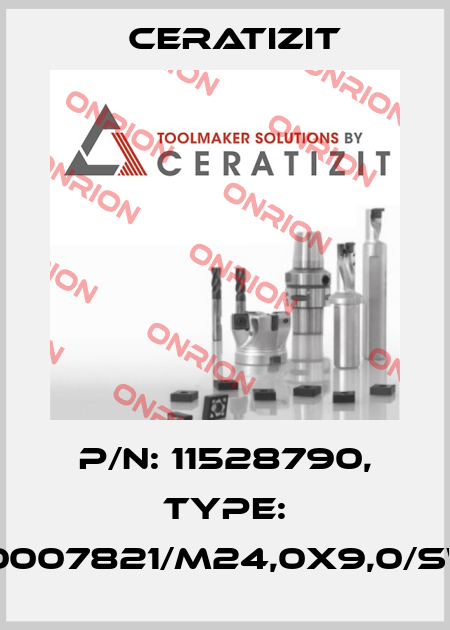 P/N: 11528790, Type: S-10007821/M24,0X9,0/SW10 Ceratizit