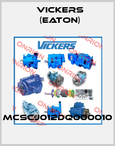 MCSCJ012DQ000010 Vickers (Eaton)