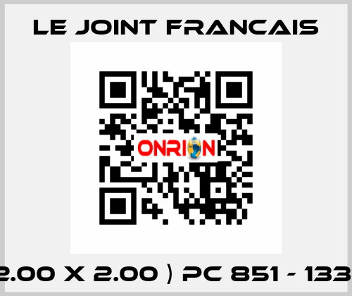 ( 42.00 X 2.00 ) PC 851 - 133107 LE JOINT FRANCAIS