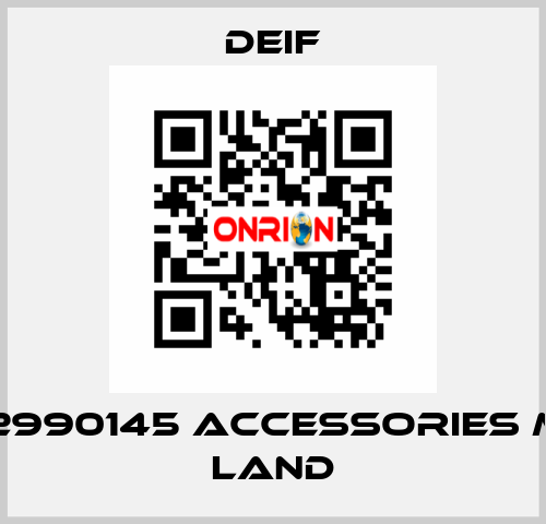 2912990145 Accessories ML-2 Land Deif