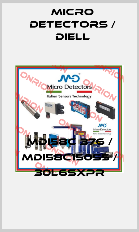 MDI58C 376 / MDI58C150S5 / 30L6SXPR
 Micro Detectors / Diell