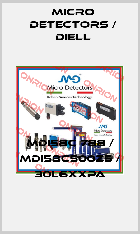 MDI58C 788 / MDI58C500Z5 / 30L6XXPA
 Micro Detectors / Diell