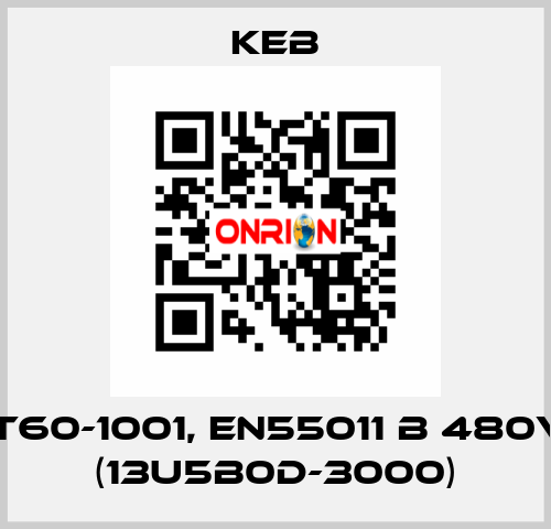 13E5T60-1001, EN55011 B 480V/16A (13U5B0D-3000) KEB