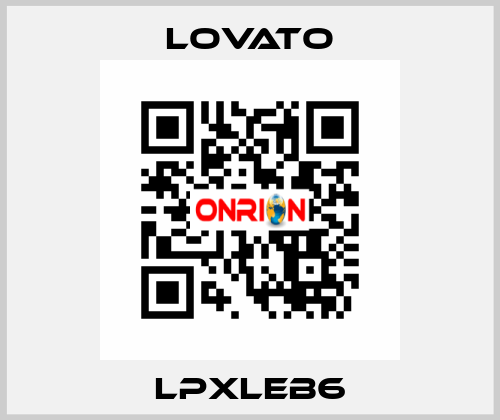 LPXLEB6 Lovato