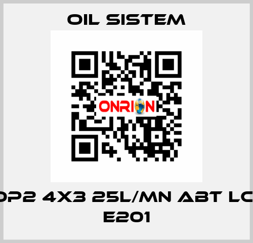 Cetop2 4x3 25l/mn ABT LC04 Z E201 Oil Sistem