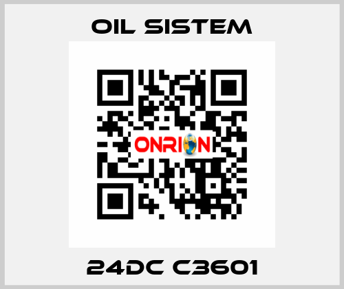 24DC C3601 Oil Sistem