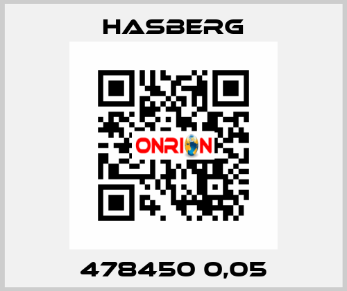 478450 0,05 Hasberg