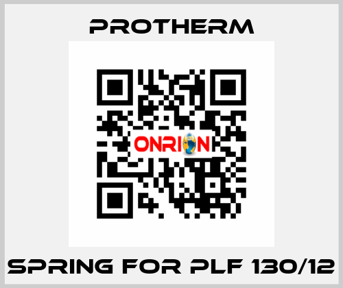 Spring For PLF 130/12 PROTHERM